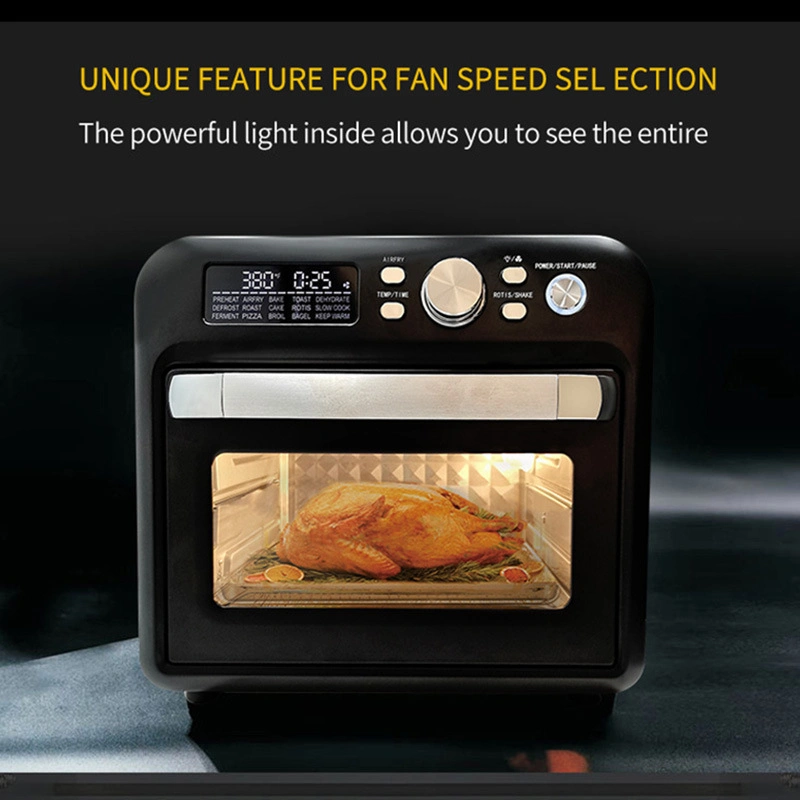 Air Fryer Oven 18L Digital Air Fryer Oven All in One Machine Visual Multifunctional Household Wholesale OEM Service