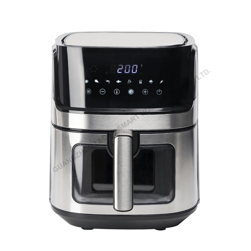 Professional 6.5 Liter Wholesale Visible Window Air Fryer 1700W Kitchen Equipment Smart Oilless Non Stick Freidora De Aire Digital Air Fryer