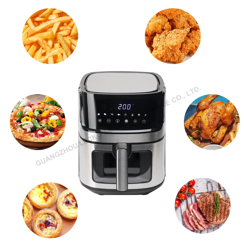 Best Selling Air Fryer Home Kitchen Appliances Deep Fry Oil Free Healthy Air Fryers 8 in 1 Smart Air Fryer
