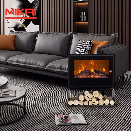 Customized Freestanding Realistic 3D Flame LED Mist Fireplace Water Vapor Steam Electric Fireplace