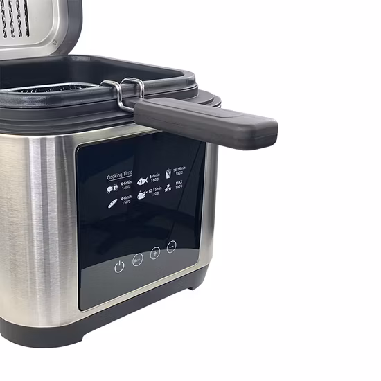 2.5L Digital Deep Air Fryer with Detachable Fryer Lid and Filter