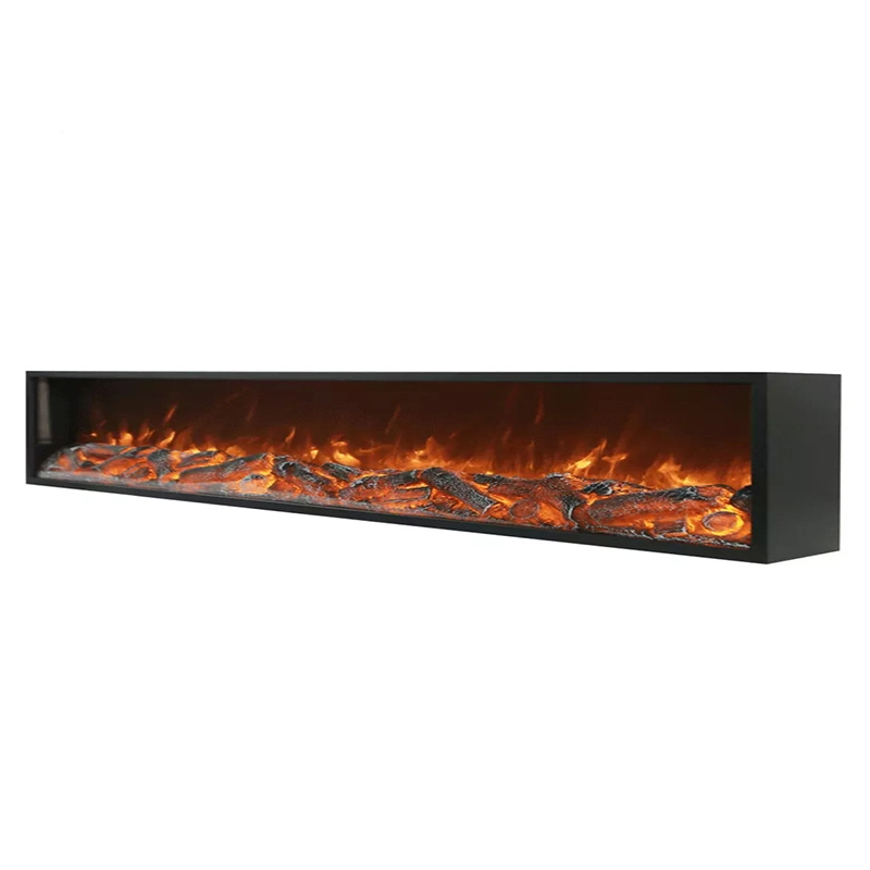 OEM/ODM Remote Control 3D Decorative Fire LED Decorative Insert Wall Mount Electric Fireplace